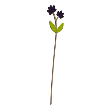Flor para Vaso - Flores Berinjela