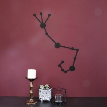 Escultura de Parede de Signo - Constelação Escorpião