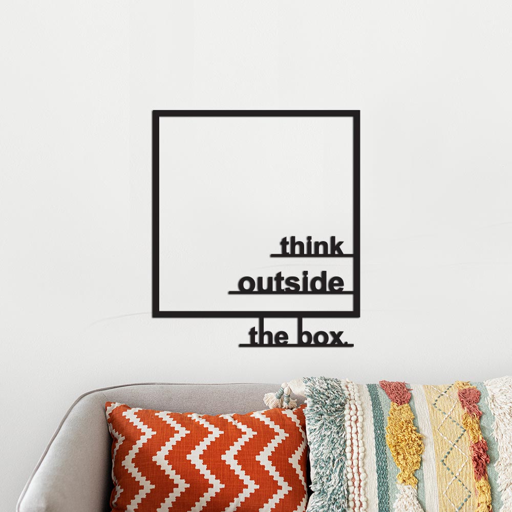 Lettering - Think outside the box