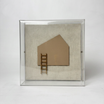 Caixa Acrílica Decorativa Sonho Meu — Presente para Casa Nova | 15 x 15 cm