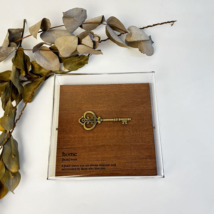 Caixa de Acrílico - MONTE SEU KIT Significado - 15 x 15cm