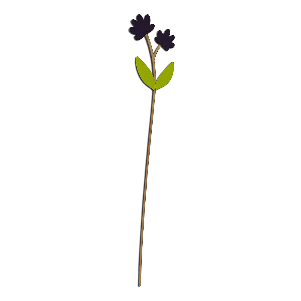Flor para Vaso - Flores Berinjela
