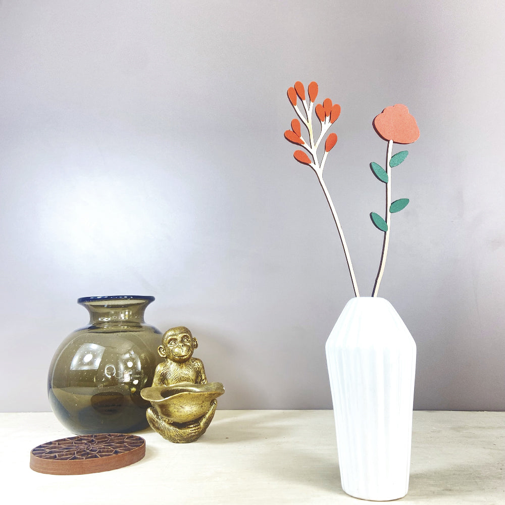 Flor para Vaso - Flor Única Cerâmica