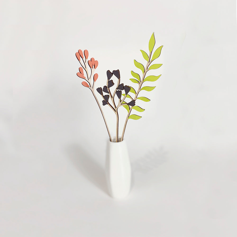 Flor para Vaso - Folhas Oásis