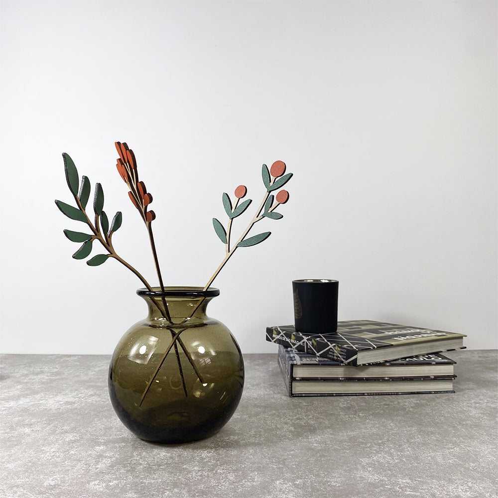 Flor para Vaso - Círculos Cerâmica