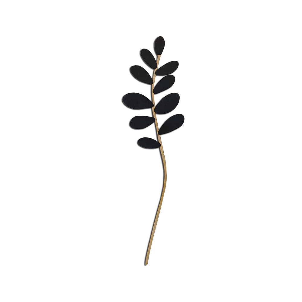 Flor para Vaso - Folhas Marrom