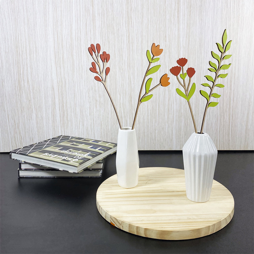 Flor para Vaso - Gotas Cerâmica